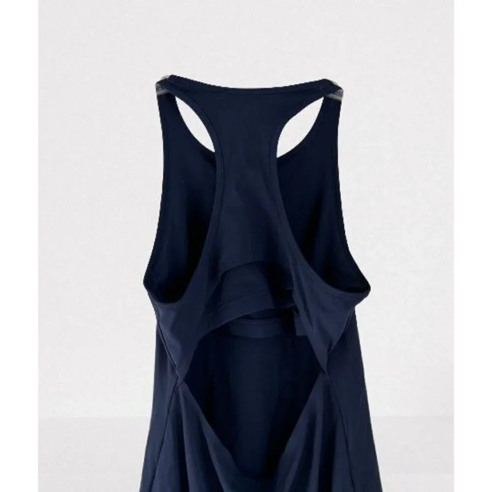 Outdoor Voices Doubles Dress Athletic Yoga Tennis Navy Blue Athletic Workout